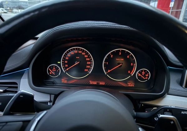 BMW X6 cena 125000 przebieg: 190821, rok produkcji 2015 z Lublin małe 277